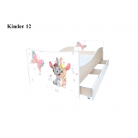 Кровать детская Kinder Бабочки (8 вариантов), Viorina Deco